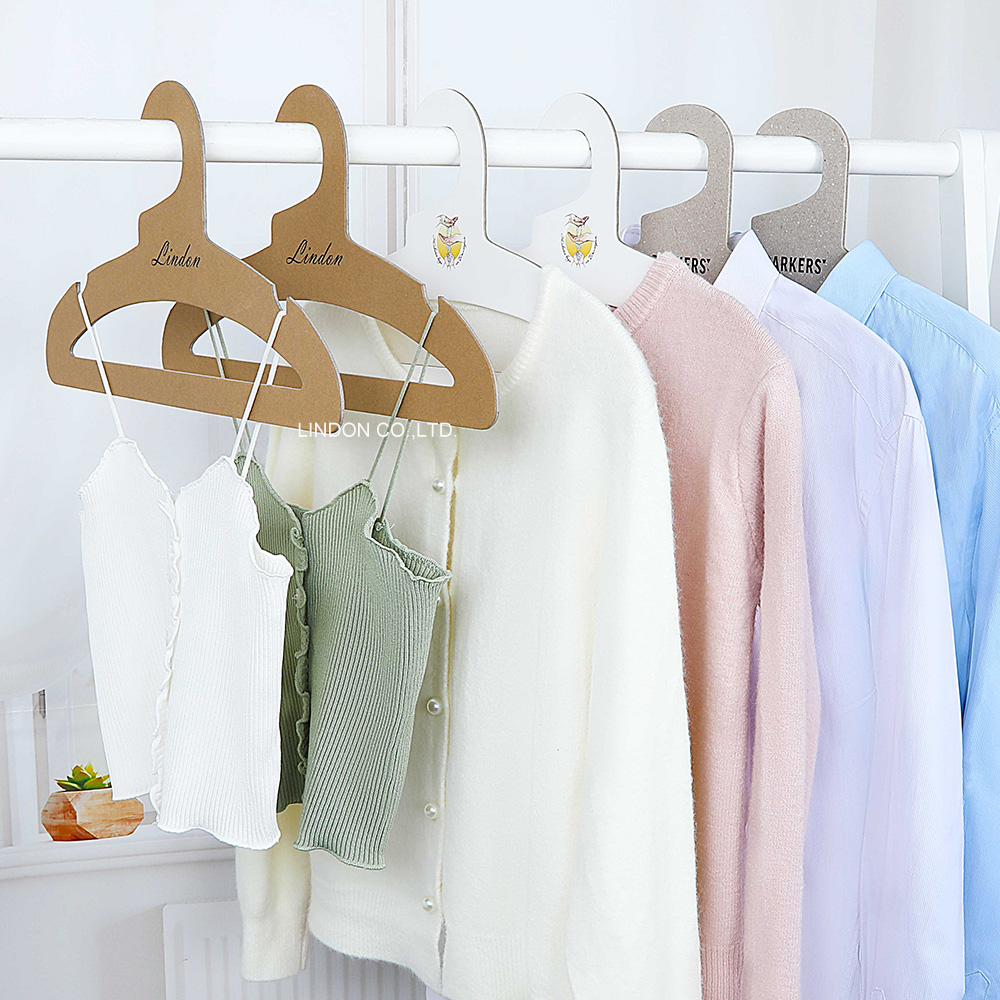 Eco Recyclable Paper Cardboard Shirt Hangers Recycle Coat HangerLindon