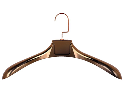 Customized Plastic Extra Wide Suit Hangers with Swivel Hook